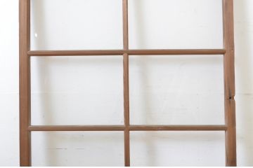 アンティーク建具　昭和の懐かしさを感じさせるガラス戸1枚(引き戸)(R-063729)