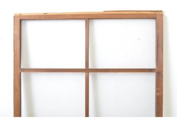 アンティーク建具　昭和の懐かしさを感じさせるガラス戸1枚(引き戸)(R-063729)
