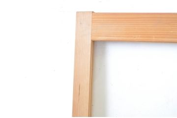 アンティーク建具　採光たっぷり!ガラス面が大きなガラス戸2枚セット(引き戸)(R-063730)