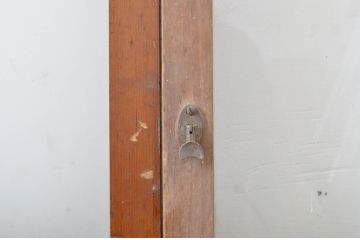 アンティーク建具　大正ロマン溢れるお洒落なガラス戸4枚セット(引き戸)(R-063750)