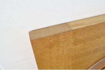 中古　ブランド家具　総ナラ(楢)材　立派な彫刻の高級ドア1枚(オークドア、扉、木製ドア、玄関ドア、建具)(R-063782)