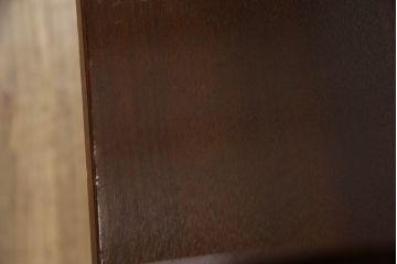 中古　美品　松本民芸家具　品のある佇まいが魅力の違い棚(飾り棚、茶棚、収納棚、戸棚)(定価約33万円)(R-063803)