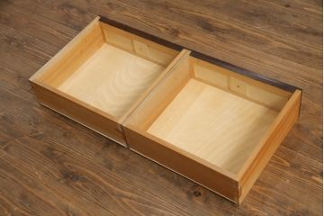 中古　美品　松本民芸家具　B型サイドボード　ジャコビアン様式がクラシカルなキャビネット(収納棚、戸棚、食器棚)(定価約65万円)(R-063805)