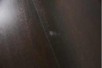 中古　松本民芸家具　特注　脚の透かし彫りが目を引く#14型茶卓(サイドテーブル、コーヒーテーブル)(R-063806)