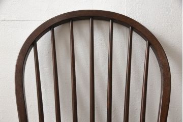 中古　美品　松本民芸家具　シックな佇まいが魅力的な#72型・リーチチェア(ダイニングチェア、ウィンザーチェア、板座チェア、椅子、ウインザーチェア)(R-063810)