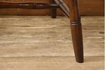 中古　美品　松本民芸家具　シックな佇まいが魅力的な#72型・リーチチェア(ダイニングチェア、ウィンザーチェア、板座チェア、椅子、ウインザーチェア)(R-063810)