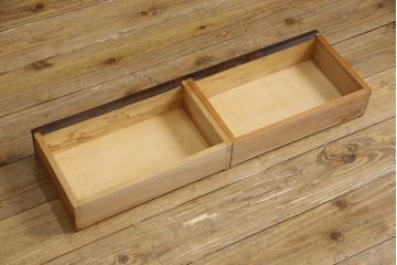 ヴィンテージ家具　松本民芸家具　エレガントな佇まいが目を惹く吊り棚(ウォールラック、壁掛け飾り棚、壁掛け収納、ウォールシェルフ、ビンテージ)(R-063815)