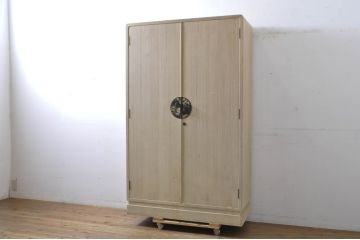 中古　国産　職人手造り　品のある佇まいが魅力の総桐箪笥(胴厚、桐たんす、着物箪笥、収納箪笥、和タンス、引き出し)(R-063826)