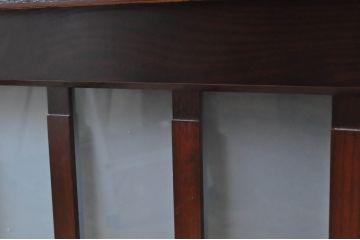 中古　美品　筑後民芸　和モダンの雰囲気を高めるサイドボード(戸棚、収納棚、サイドキャビネット)(R-063842)