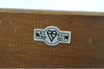 イギリスビンテージ　オースティン社(Austinsuite)　オーク材　シンプルなデザインがお部屋に馴染みやすいドレッシングチェスト(ドレッサー、ミラー、鏡台、化粧台、ヴィンテージ)(R-063848)