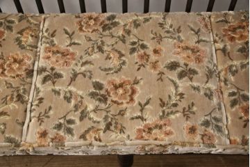 中古　美品　松本民芸家具　♯513型　クッション付き　クラシカルなデザインが美しいウィンザーチェア(ウィンザーベンチ、長椅子、3人掛けベンチ、ウインザーチェア)(R-063870)