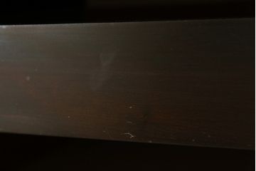 中古　松本民芸家具　台輪を付けてリメイクしました!取り入れやすいサイズが嬉しい衣装盆付き箪笥(和タンス、衣装箪笥、戸棚、収納棚、キャビネット、着物箪笥)(R-063872)