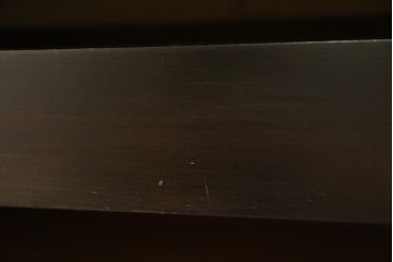 中古　松本民芸家具　台輪を付けてリメイクしました!取り入れやすいサイズが嬉しい衣装盆付き箪笥(和タンス、衣装箪笥、戸棚、収納棚、キャビネット、着物箪笥)(R-063872)