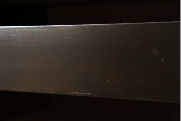 中古　松本民芸家具　台輪を付けてリメイクしました!取り入れやすいサイズが嬉しい衣装盆付き箪笥(和タンス、衣装箪笥、戸棚、収納棚、キャビネット、着物箪笥)(R-063872)