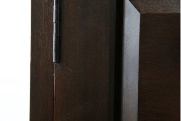 中古　松本民芸家具　台輪を付けてリメイクしました!取り入れやすいサイズが嬉しい衣装盆付き箪笥(和タンス、衣装箪笥、戸棚、収納棚、キャビネット、着物箪笥)(R-063872)
