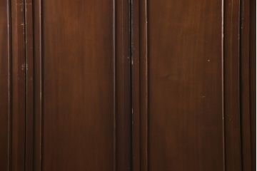 イギリスアンティーク　マホガニー材　深みのある色合いの5連衝立て(パーテーション、つい立て、衝い立て、仕切り)(R-063884)