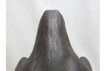 昭和七年六月　山根八春　鷲　台座　ブロンズ像(やまねやつはる、はっしゅん、ワシ、オブジェ、置物)(R-063902)