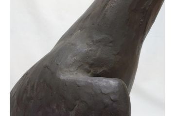 昭和七年六月　山根八春　鷲　台座　ブロンズ像(やまねやつはる、はっしゅん、ワシ、オブジェ、置物)(R-063902)