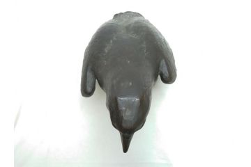 昭和七年六月　山根八春　鷲　台座　ブロンズ像(やまねやつはる、はっしゅん、ワシ、オブジェ、置物)(R-063902)