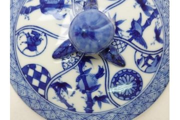 宮川香斎(真葛香斎)　祥瑞ねち　芋頭　水指(共箱付き、茶道具、)(R-063909)
