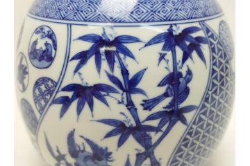 宮川香斎(真葛香斎)　祥瑞ねち　芋頭　水指(共箱付き、茶道具、)(R-063909)