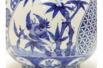 宮川香斎(真葛香斎)　祥瑞ねち　芋頭　水指(共箱付き、茶道具、)(R-063909)