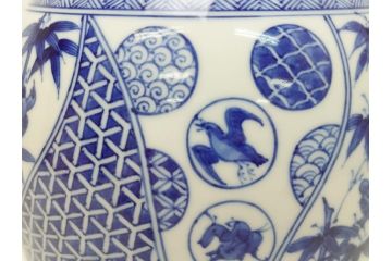 宮川香斎(真葛香斎)　祥瑞ねち　芋頭　水指(共箱付き、茶道具、)(R-063909)
