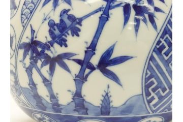宮川香斎(真葛香斎)　祥瑞ねち　芋頭　水指(共箱付き、茶道具、)(R-063909)
