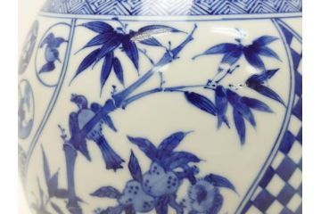 宮川香斎(真葛香斎)　祥瑞ねち　芋頭　水指(共箱付き、茶道具、)(R-063909)