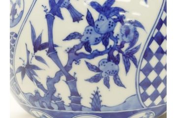 宮川香斎(真葛香斎)　祥瑞ねち　芋頭　水指(共箱付き、茶道具、)(R-063909)