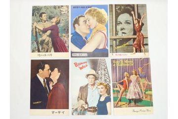 忘れじの面影　渡るべき多くの河　フランス航路　ライムライトなど　パンフレット25冊(映画パンフ)(R-063911)