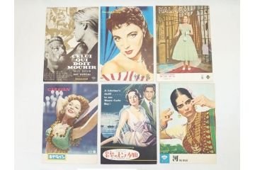 沈黙の世界　にがい勝利　濁流　裸の島　キャラバン　三文オペラなど　パンフレット25冊(映画パンフ)(R-063916)