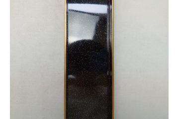 明治〜大正　時代物　蒔絵短冊入　漆器(共箱付き、短冊5枚付)(R-063929)