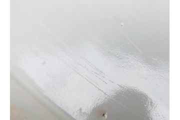 特大!　鮮やかな十錦手火鉢　蝶の図　花蝶文(鉢カバー、メダカ鉢、めだか)(R-063932)