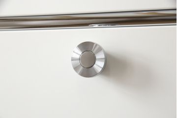 中古　USMハラー(USM Haller)　3列5段(3×5)　美しくシンプルなデザインが目を引く鉄製収納棚(定価約93万円)(戸棚、キャビネット)(R-063941)