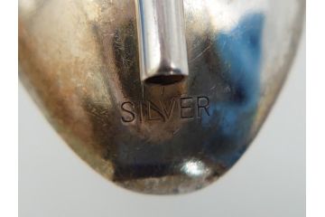 銀製　ストロースプーン　StrawSpoon　SILVER　STERLING950各6本ずつ(カラトリー、洋食器)(R-063948)
