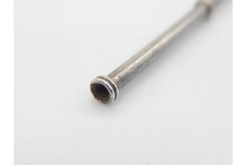 銀製　ストロースプーン　StrawSpoon　SILVER　STERLING950各6本ずつ(カラトリー、洋食器)(R-063948)