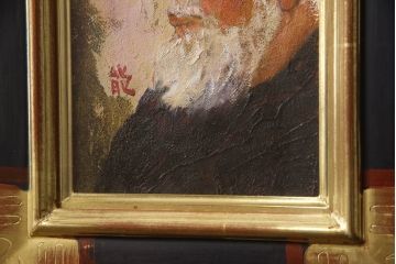画家・壁画家　田村能里子　1号　油絵「想う」(油彩、絵画)(R-063959)