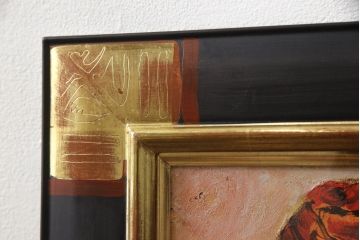 画家・壁画家　田村能里子　1号　油絵「想う」(油彩、絵画)(R-063959)