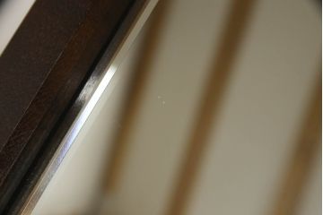 中古　北海道民芸家具　収納力抜群で使い勝手の良いドレッサー(化粧台、ドレッシングチェスト、鏡台)(R-063965)