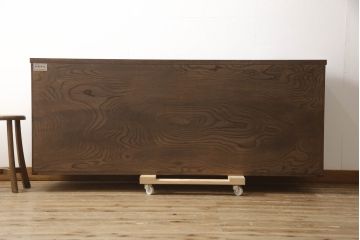 中古　岩谷堂箪笥　脚(台輪)付きリメイク　和モダンな空間にも取り入れやすいテレビ台(サイドボード、リビングボード、テレビボード)(R-063973)