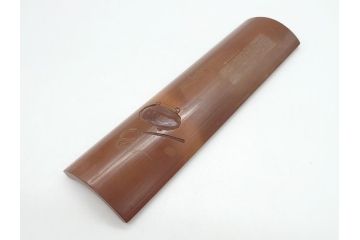漢詩　細字文(千字文?)　竹に彫られたデザインが素敵な茶合(中国?、煎茶道具、茶器、茶量、茶則、仙媒)(R-063976)