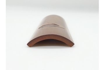 漢詩　細字文(千字文?)　竹に彫られたデザインが素敵な茶合(中国?、煎茶道具、茶器、茶量、茶則、仙媒)(R-063976)
