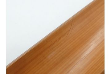 漢詩　細字文(千字文?)　竹に彫られたデザインが素敵な茶合(中国?、煎茶道具、茶器、茶量、茶則、仙媒)(R-063976)