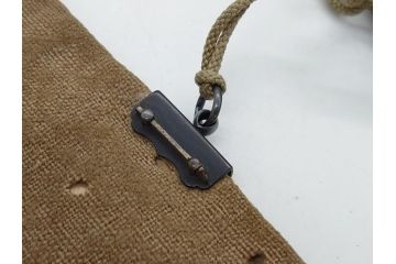 時代物　銀製　金象嵌?　龍キセル入れ　犬の親子木製根付　煙管&腰差し煙草入れ(提げ物、タバコ、たばこ入れ)(R-063978)
