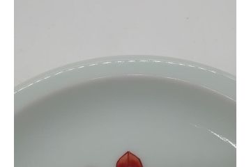 今泉今右衛門　錦露草　約17cm　5.6寸　鮮やかな色合いが食卓のアクセントになる銘々皿5枚セット(共箱付き、五寸六分、中皿、和皿、和食器、色鍋島、色絵)(R-063979)