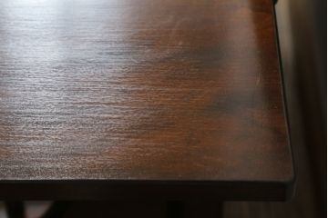 中古　美品　松本民芸家具　シックな大人の空間を演出する羽根付ベンチ(長椅子、二人掛けベンチ、板座)(R-063983)
