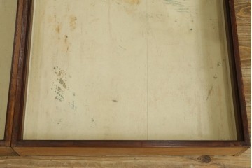 イギリスアンティーク　Lloyd’s Antiques(ロイズ・アンティークス)取り扱い　ウォールナット材　引き出し8杯　洗練されたデザインが上品なチェスト　(R-063988)