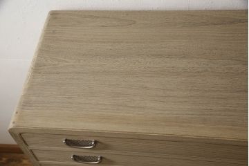 中古　美品　国産職人手造り　引き出し10杯　収納力抜群の高級総桐箪笥(小袖タンス、大丸、帯タンス、着物箪笥、和箪笥、衣装たんす、桐タンス)(R-063995)