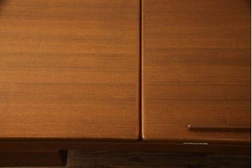 和製ビンテージ　美品　特注高級品　チーク材　上質な造り込みが魅力!傾斜台付きの両面引き出しワークデスク(テーブル、傾斜デスク、デスク、作業台、在宅用、在宅ワーク)(R-063999)